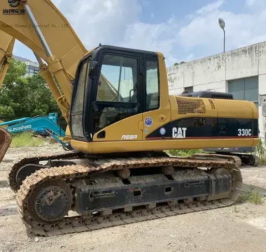 Supplier listing photo for CAT 325C Crawler Excavator — source title lists variants