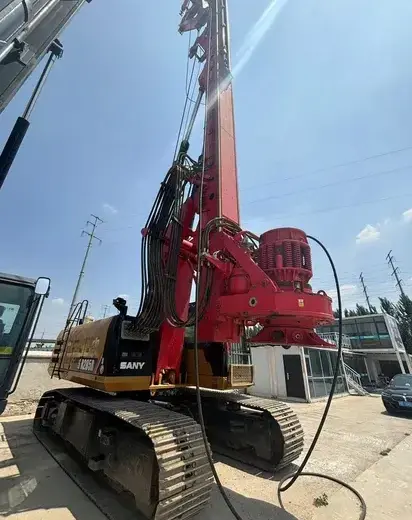 Supplier listing photo for SANY SR285R Rotary Drilling Rig